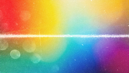rainbow colors abstract background for multiple projects like science, music, artの写真素材