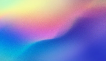 abstract colorful background with smooth gradient in blue, pink and purple colorsの写真素材