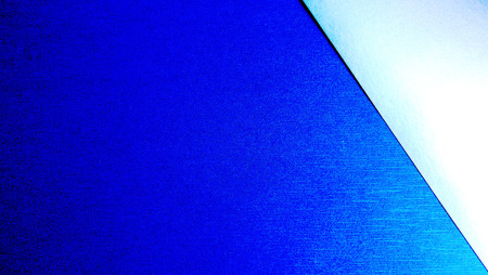 Blue and silver paper geometric background