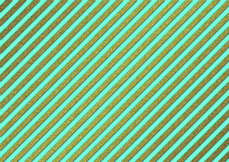 Gold glitter stripe texture background, Gift texture background, Celebrate backgroundの写真素材