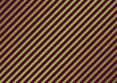 Gold glitter stripe texture background, Gift texture background, Celebrate backgroundの写真素材
