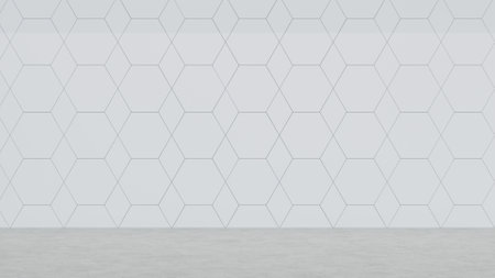 3D Rendering White Chevron Texture Background, White Wallpaper Background, Interior Wallpaper Backgrooundの写真素材