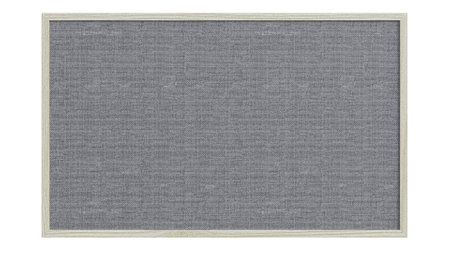 Pin board with wood frame on white backgroundの写真素材