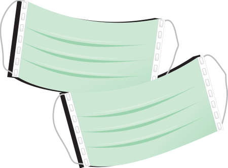 Medical doctor's maskのイラスト素材