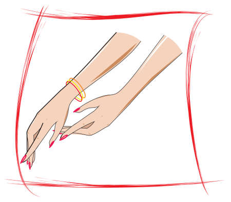 Ladies' Handleのイラスト素材