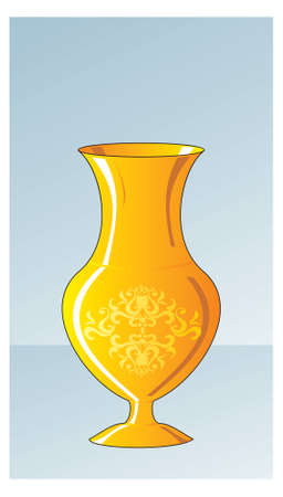 Gold Vaseのイラスト素材