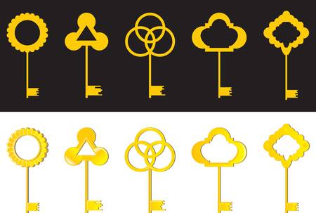 keysのイラスト素材