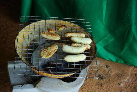 Banana toastの写真素材