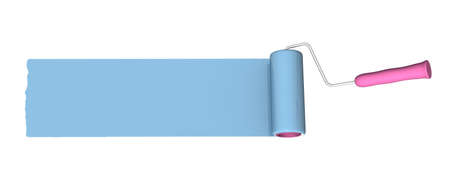 Three-dimensional model on a theme of colouring of a room.の写真素材