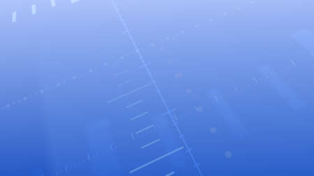 Abstract background - measuring scale in three-dimensional space.の写真素材
