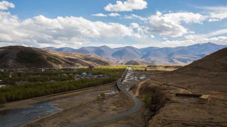 Daocheng sceneryのeditorial素材