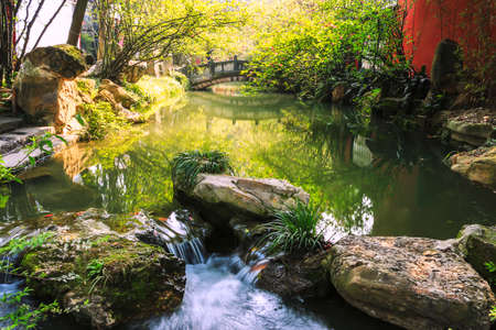 Wuhou Temple sceneryの写真素材