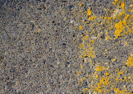 Yellow, blue and gray stone textured background, closeupの写真素材