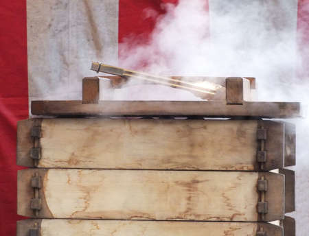 Seiro(Japanese traditional food steamer)の写真素材