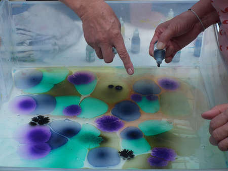 dyeing cloth