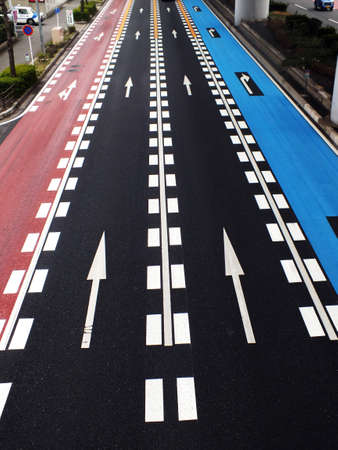 colored pavement 