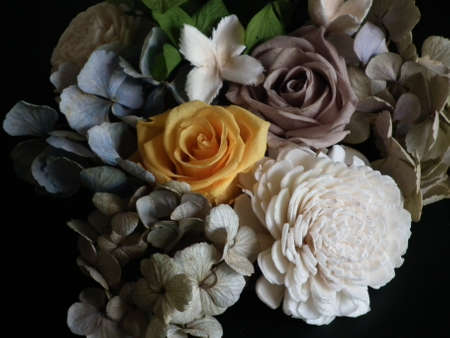 dried flowersの写真素材