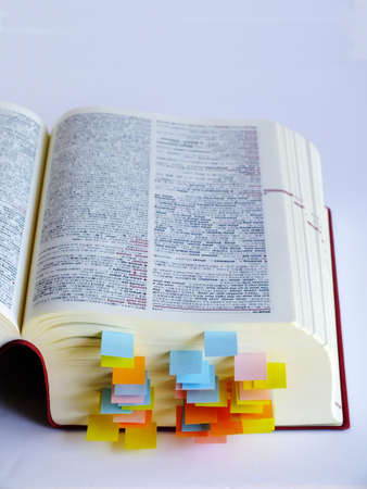 tags in dictionary の写真素材