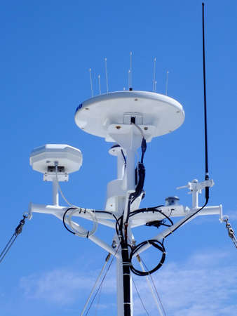 Radar of shipの写真素材