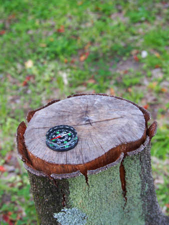 Azimuth compassの写真素材