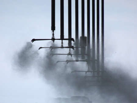 Outdoor air conditioning facilities
They spew mistの写真素材