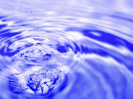 water drops on a color backgroundの写真素材