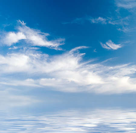 sun and waterの写真素材