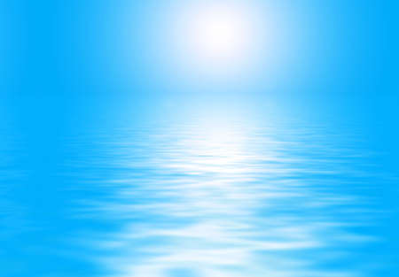 Sun and seaの写真素材