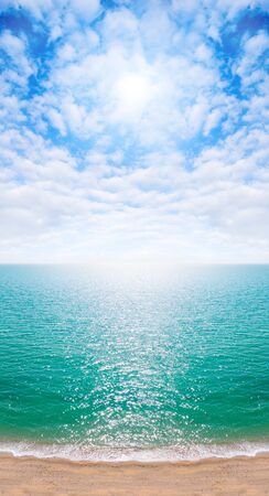 Ocean and sunの写真素材