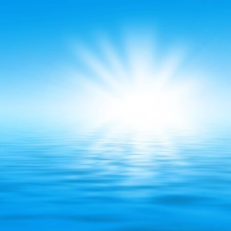 blue sea and sun
の写真素材