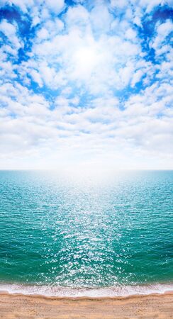 Ocean and sunの写真素材