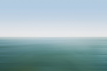 seascape photographed on a summer dayの写真素材