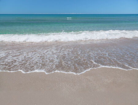 seascape photographed on a summer dayの写真素材