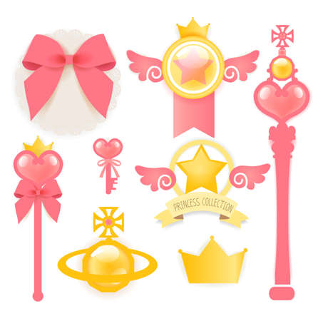 Princess Collection のイラスト素材