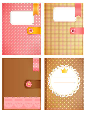 Diary Collectionのイラスト素材