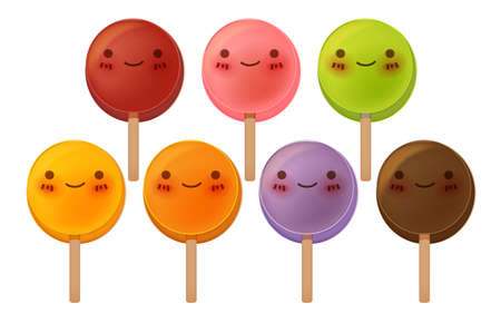 Lovely Lollipop Collection  のイラスト素材