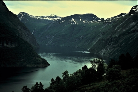 Geirangerfjord - Norwayの写真素材