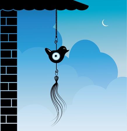 bird-amuletのイラスト素材