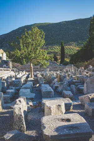 Ruins of Ephesusのeditorial素材