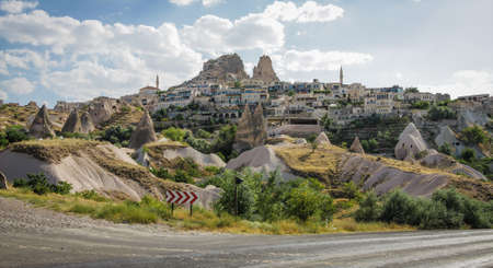 Uchisar Village, Cappadociaのeditorial素材