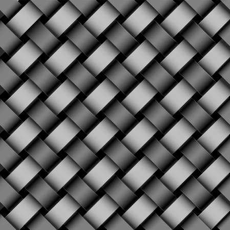 varicoloured abstract seamless braided texture for background のイラスト素材