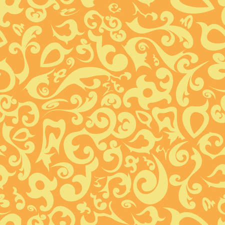 floral ornament for seamless background, wallpaper or fabricsのイラスト素材