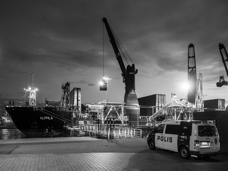 Greenpeace activists in Helsinkiのeditorial素材