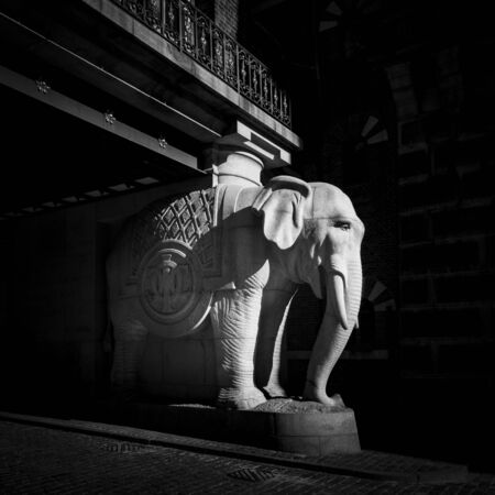 Carlsberg Brewery Elephant Gate in Copenhagenのeditorial素材