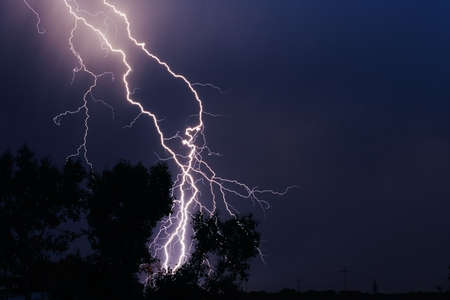 thunderbolt in the night sity