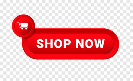 Buy now button icon. Add to cart basket symbol. Vector illustration isolated on white backgroundのイラスト素材