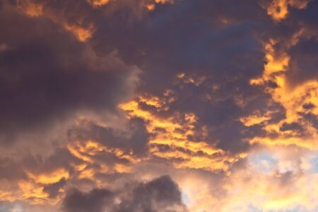 Sunset Cloudy Sky