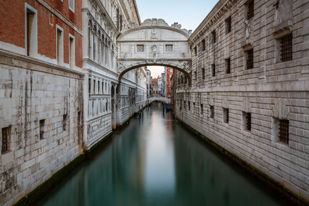 Bridge of Sighs and Dogeの写真素材