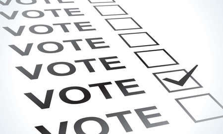 Voting Symbols vectorのイラスト素材