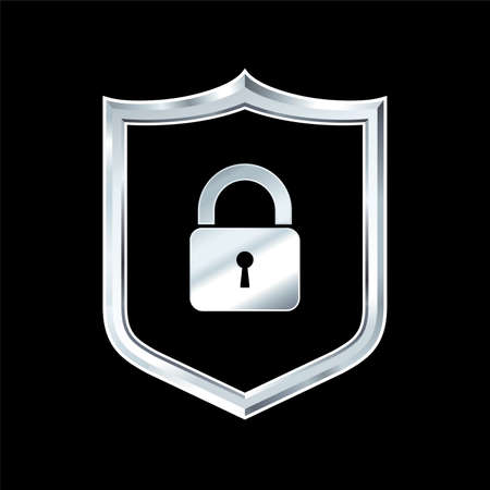 Security Shield illustration vectorのイラスト素材